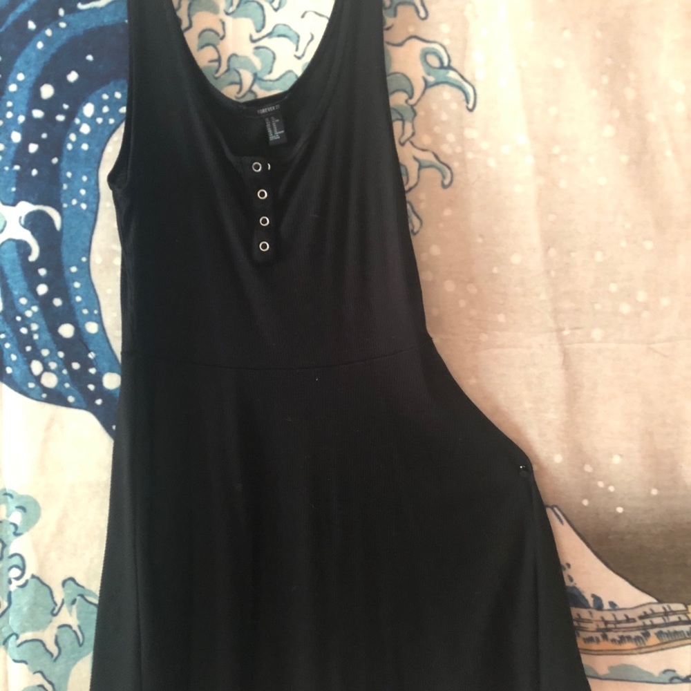 Light Skater dress, metal clasps